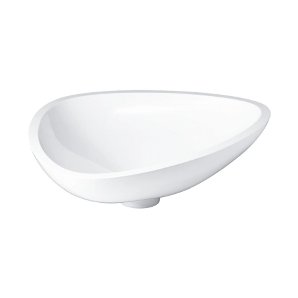 AXOR Massaud Aufsatzwaschtisch 570/450 Weiß, 42305000