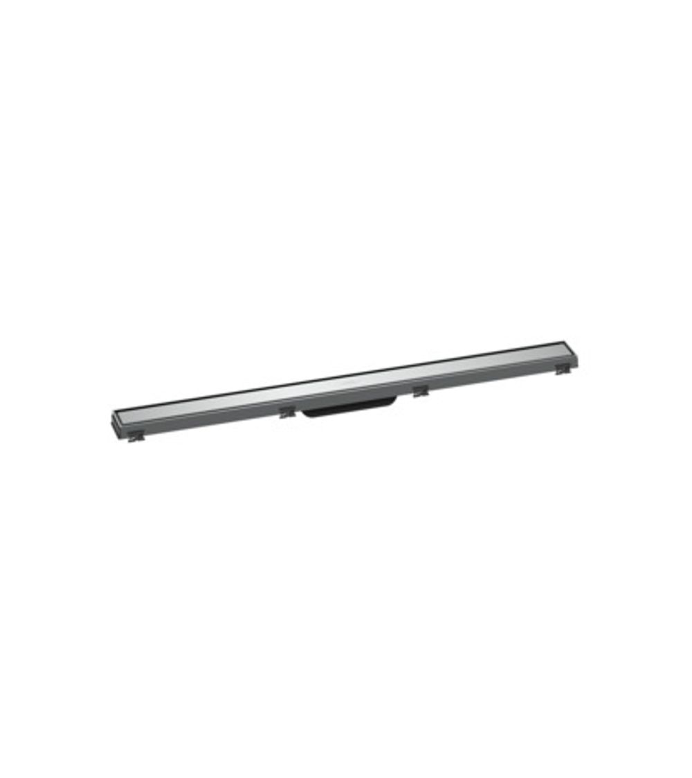 hansgrohe RainDrain Match Fertigset Duschrinne 900 mit höhenverstellbarem Rahmen Chrom, 56040000