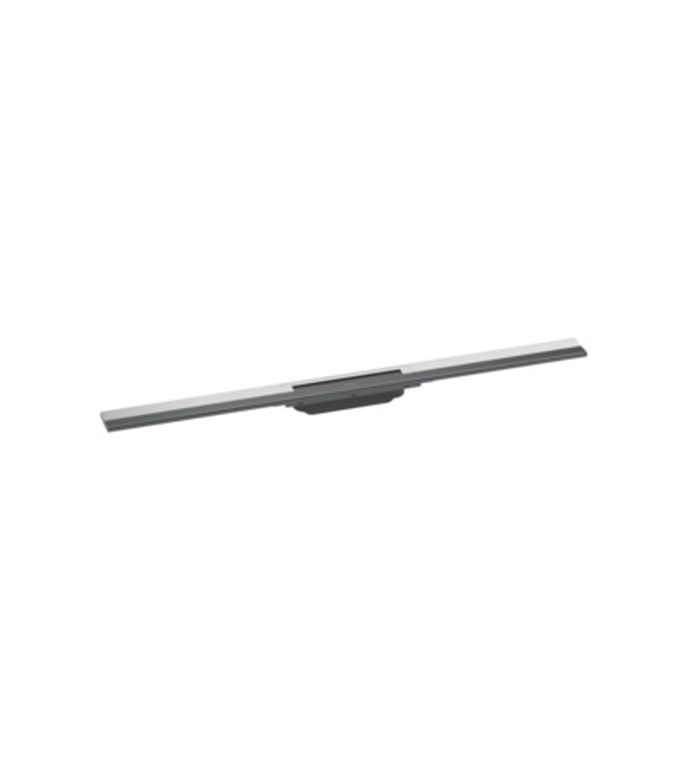 hansgrohe RainDrain Flex Fertigset Duschrinne 900 kürzbar Chrom, 56045000