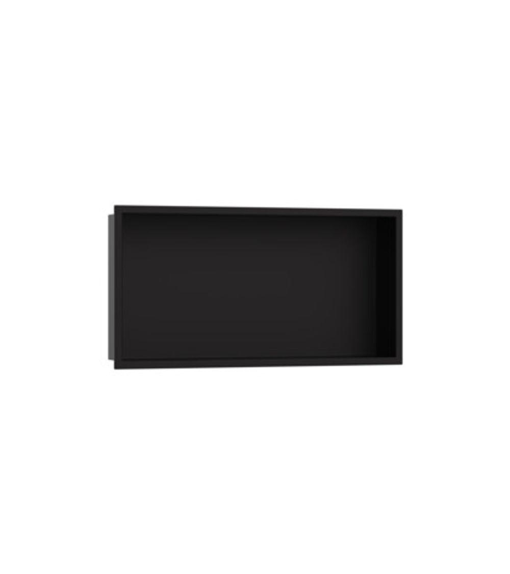 hansgrohe XtraStoris Original Wandnische mit Rahmen 300/600/100 Mattschwarz, 56064670