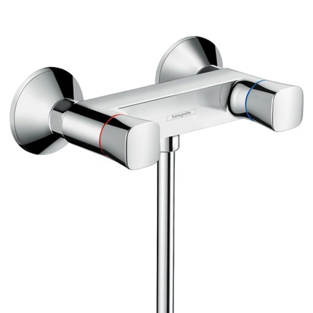 hansgrohe Logis 2-Griff Brausemischer Aufputz Chrom, 71263000