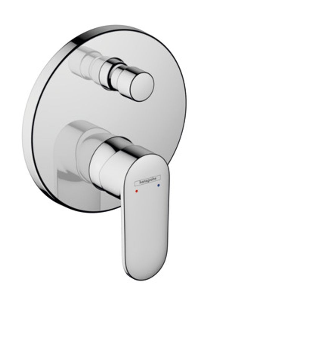hansgrohe Vernis Blend Einhebel-Wannenmischer Unterputz für iBox universal Chrom, 71466000
