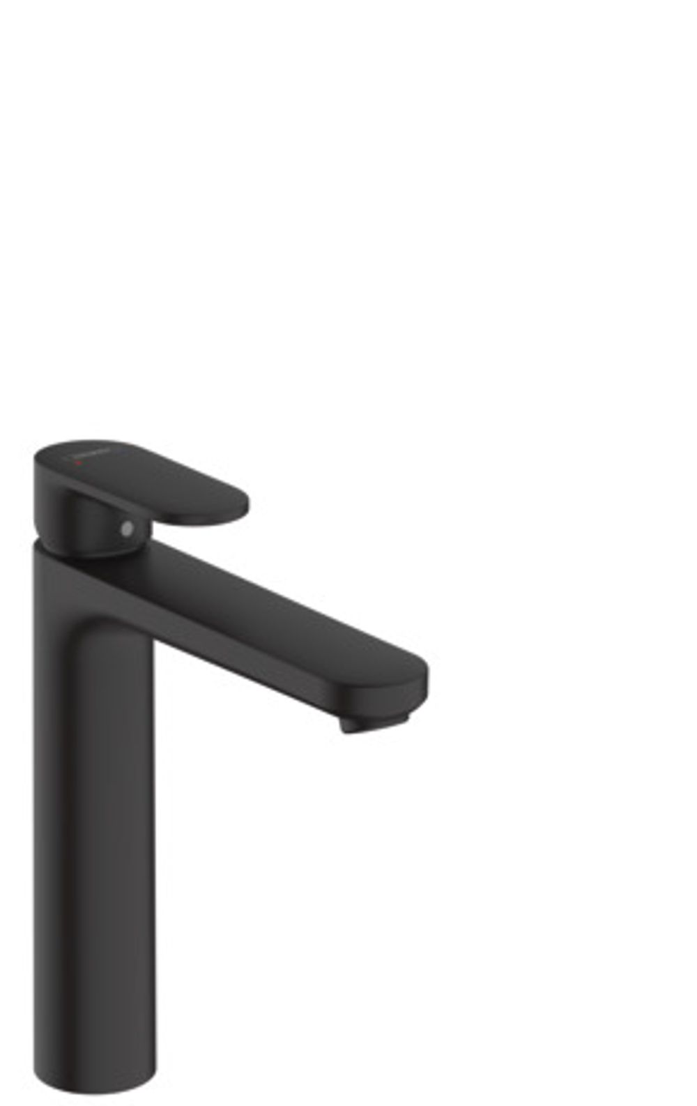 hansgrohe Vernis Blend Einhebel-Waschtischmischer 190 ohne Ablaufgarnitur Mattschwarz, 71582670