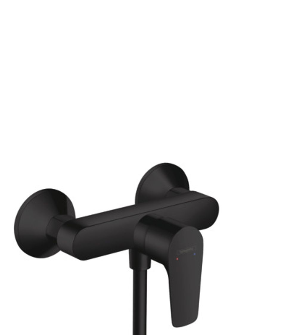 hansgrohe Talis E Einhebel-Brausemischer Aufputz Mattschwarz, 71760670