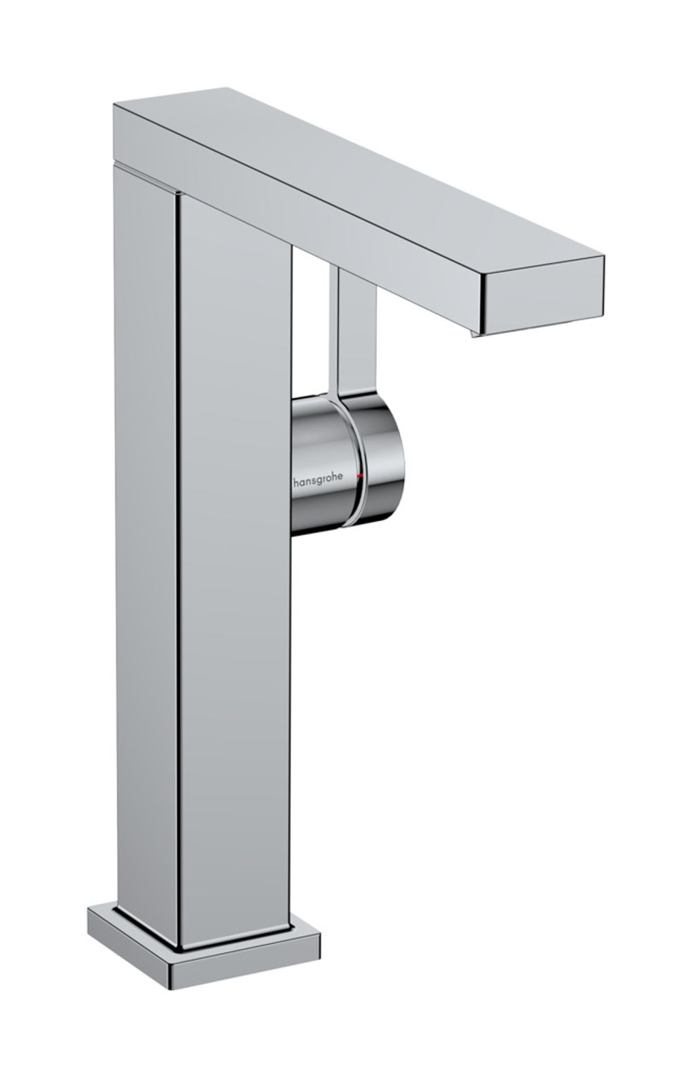 Hansgrohe HG Tecturis E Einhebel-Waschtischmischer 210 Fine CoolStart mit Schwenkauslauf und Push-Open Ablaufgarnitur Chrom, 73063000