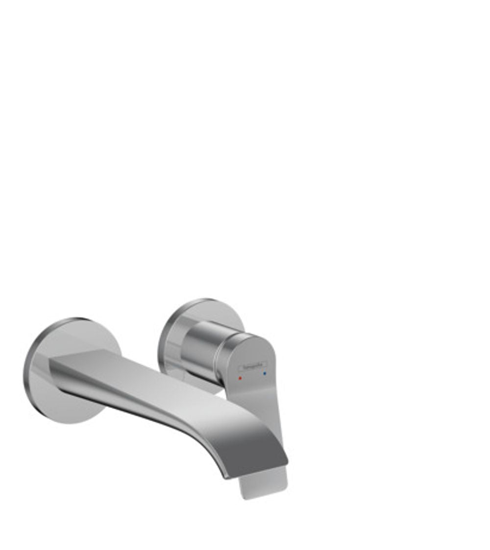 hansgrohe Vivenis Einhebel-Waschtischmischer Unterputz für Wandmontage mit Auslauf 19,2 cm Chrom, 75050000