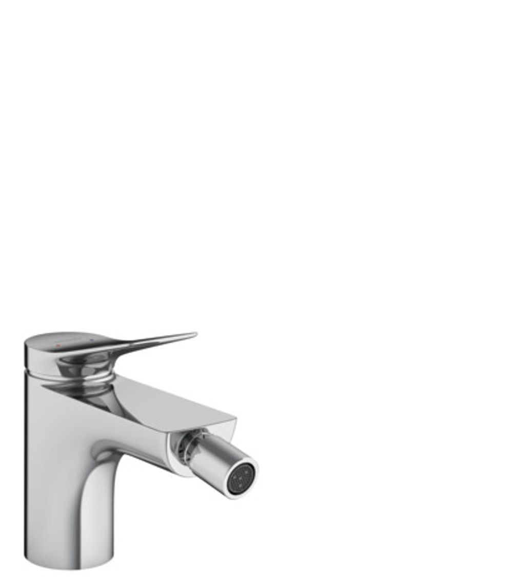 hansgrohe Vivenis Einhebel-Bidetmischer mit Zugstangen-Ablaufgarnitur Chrom, 75200000