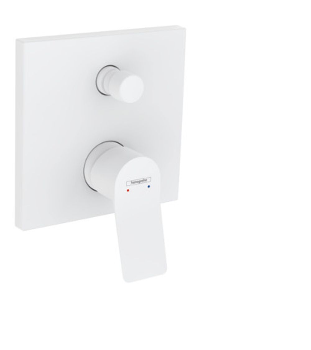 hansgrohe Vivenis Einhebel-Wannenmischer Unterputz für iBox universal Mattweiß, 75415700