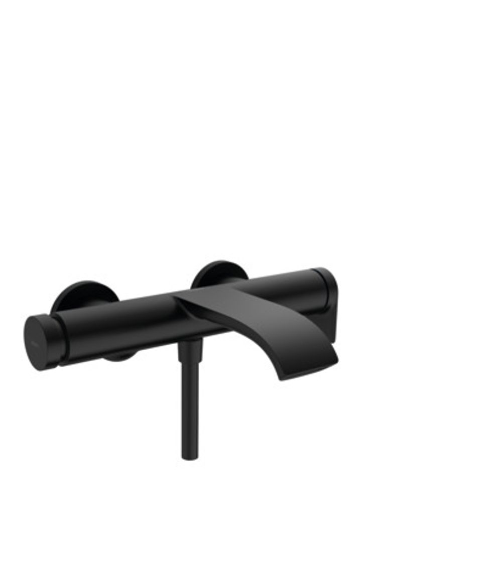 hansgrohe Vivenis Einhebel-Wannenmischer Aufputz Mattschwarz, 75420670