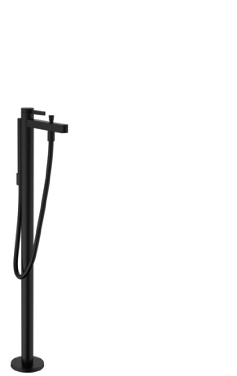 hansgrohe Finoris Einhebel-Wannenmischer bodenstehend Mattschwarz, 76445670