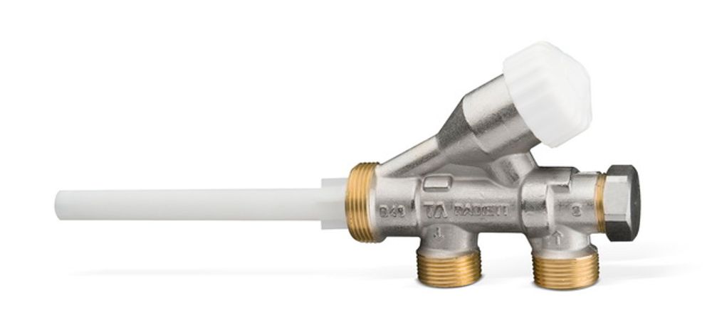 HEIMEIER Einrohrv. TA RadiettS DN15 1/2" für seitlichen Einpunktanschluss, 50680005