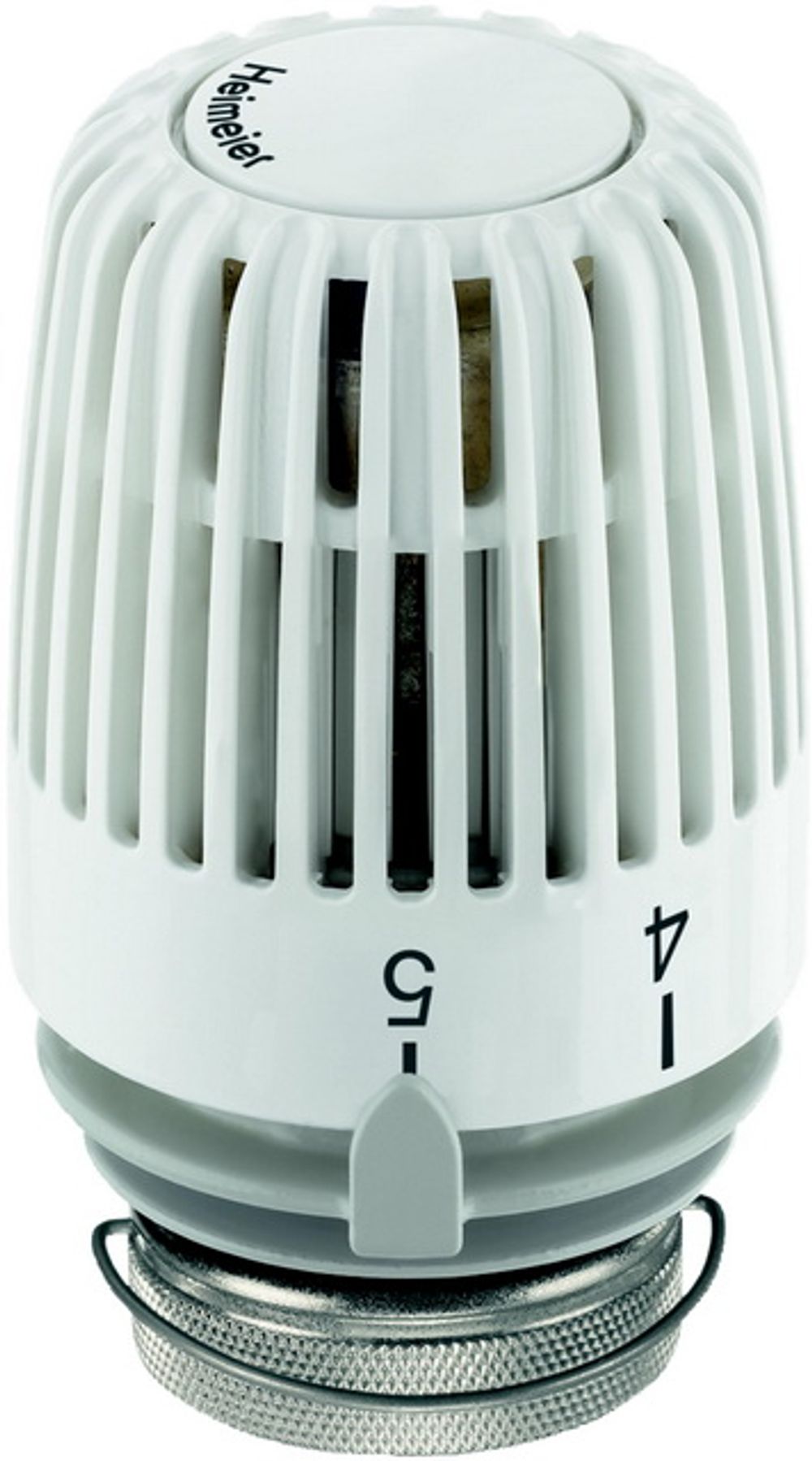 HEIMEIER Thermostat-Kopf K versetzter Sollwertbereich 6-24 Grd. C, 6120-24.500