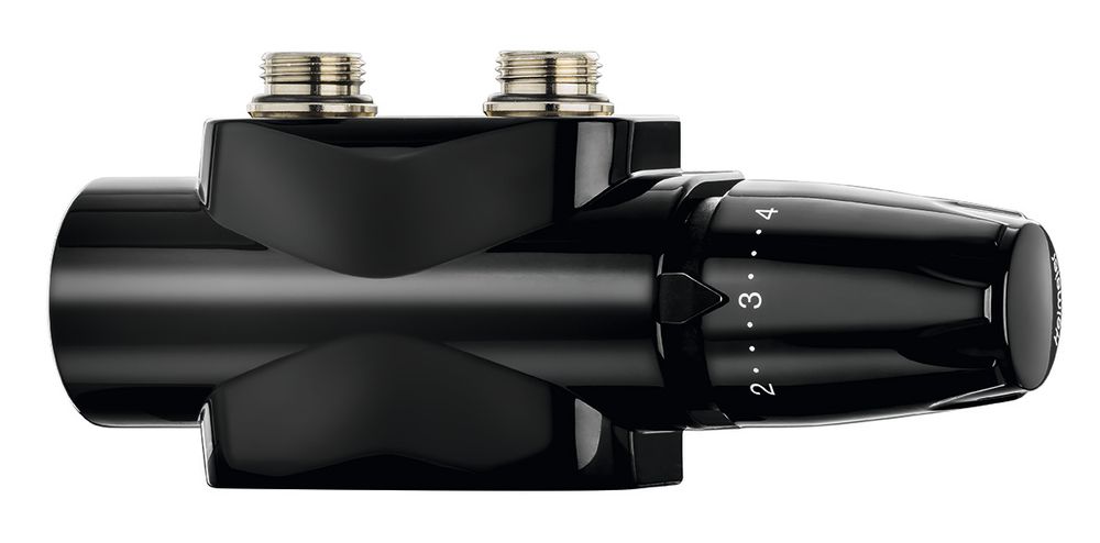 HEIMEIER Ventil Multilux 4-Set Zweirohr- und Einrohr, schwarz RAL 9005, 9690-64.000