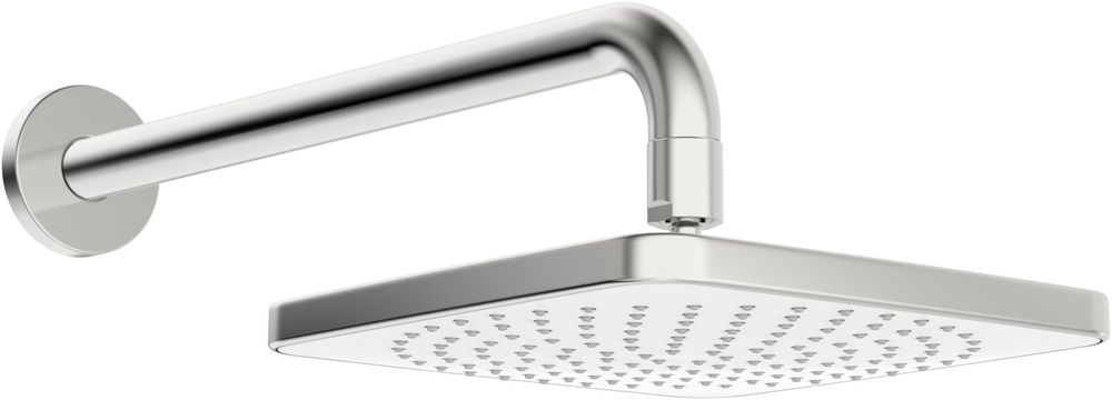 HANSA Kopfbrause HANSABASICJET Style 4436 1-strahlig 200x200 mm Ausladung 348 mm Chrom, 44360200