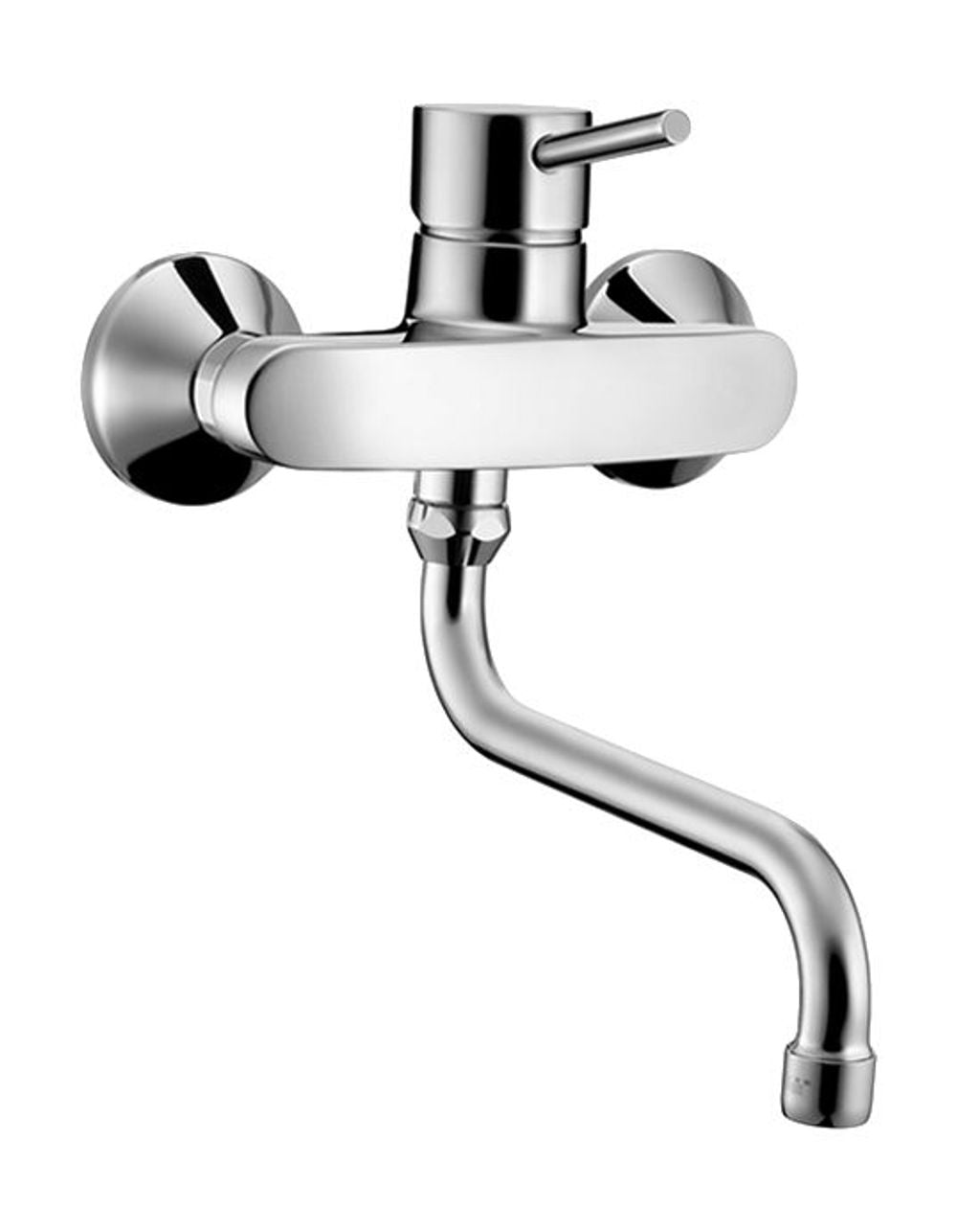HANSA Einhebelmischer Küchenarmatur HANSAVANTIS Style 5253 Ausladung 200 mm DN15 Chrom, 52532107