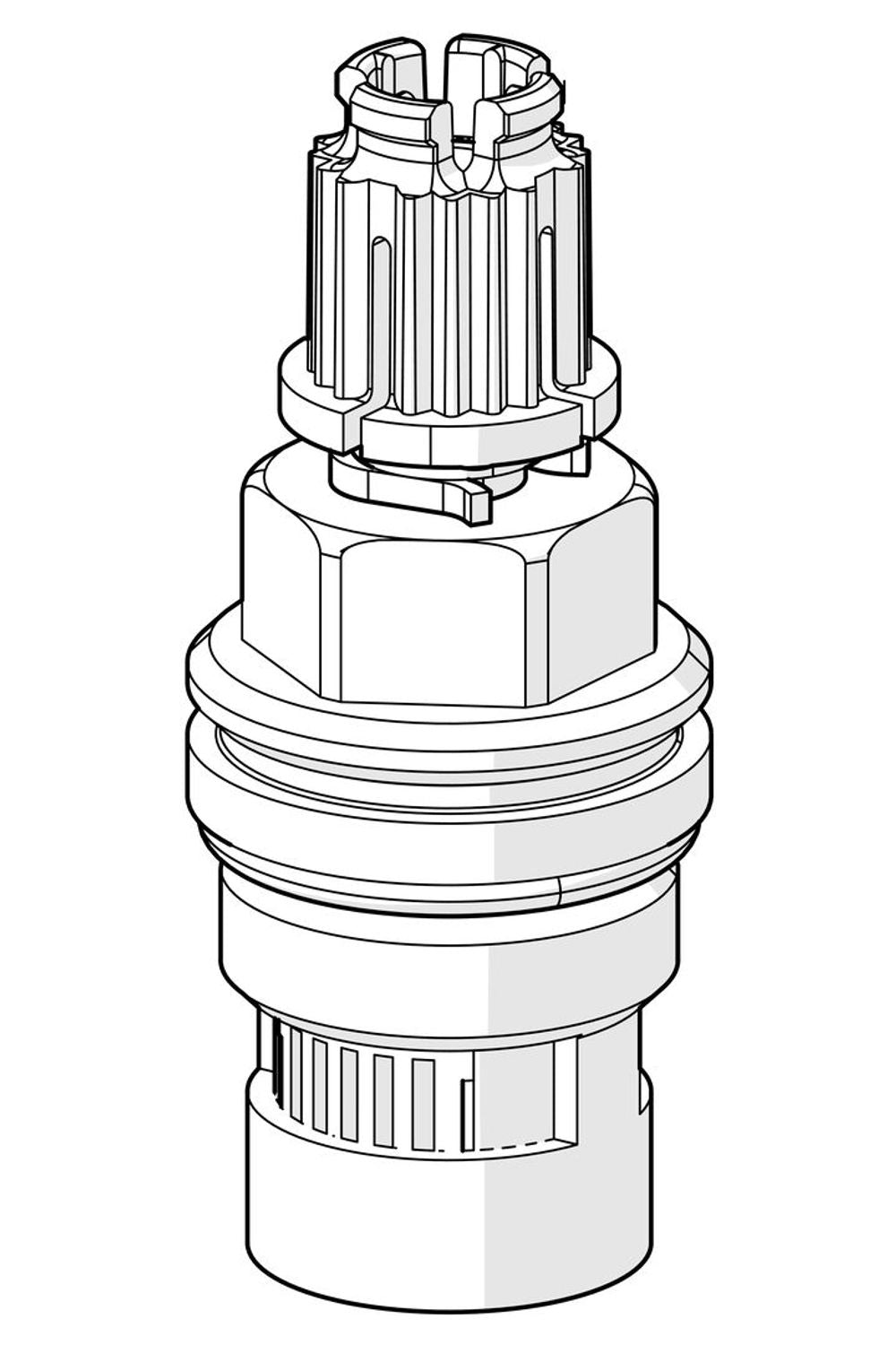 HANSA Oberteil HANSA G1/2, 59913457