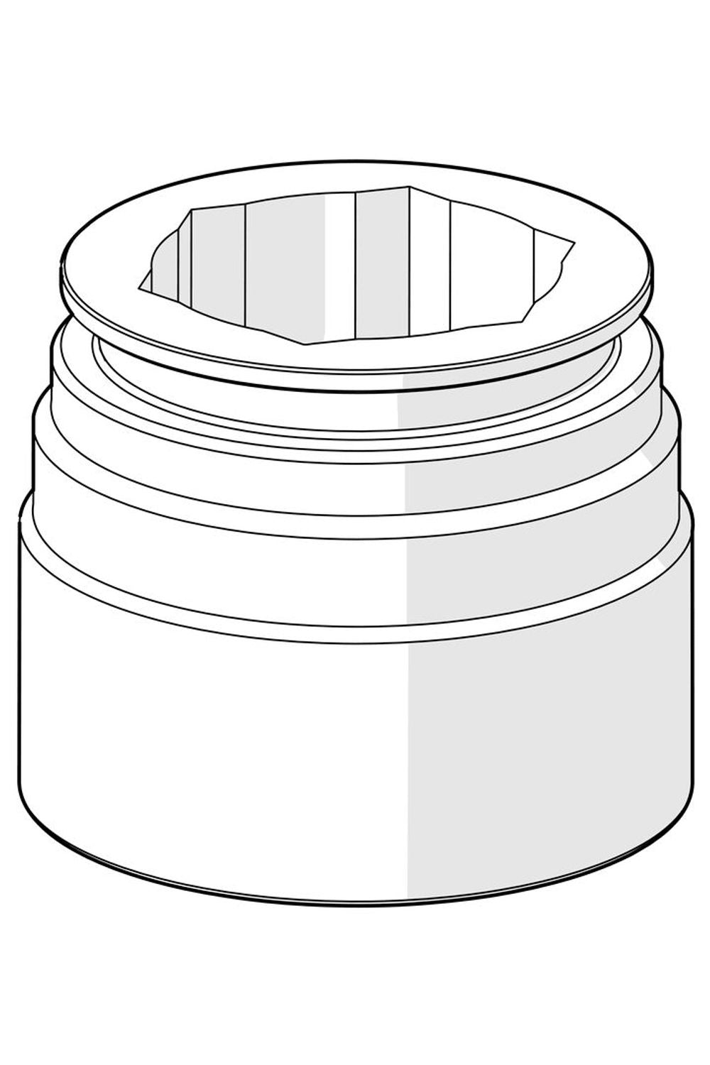 HANSA Montagering für Luftsprudler HANSA Chrom, 59914645