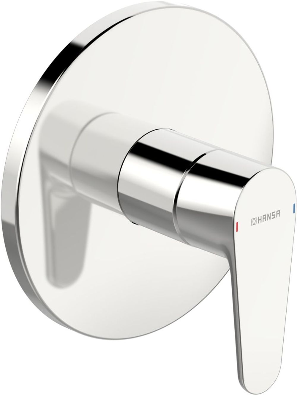 HANSA EHM Fertigset für Brause-Batterie HANSAVANTIS 8261 Rosette rund Chrom, 82619063