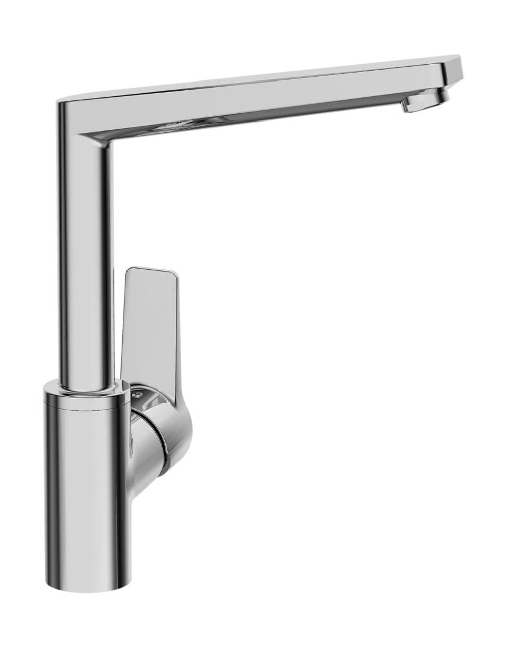 HANSA Einhebelmischer Küchenarmatur HANSATWIST 0920 Ausladung 193 mm DN15 Chrom, 09202203