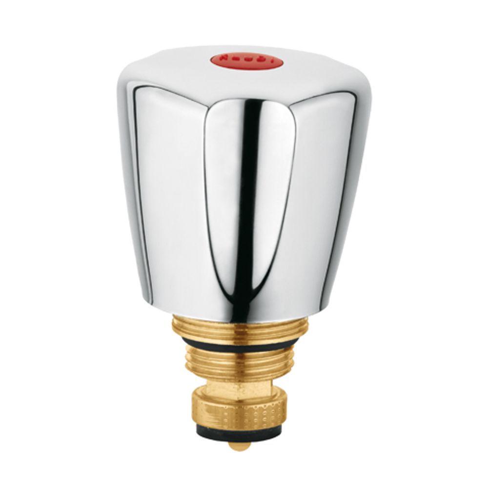 KLUDI-Ersatzteil Oberteil mit Terraluxgriff KST G 3/8 warm chrom, 110020515