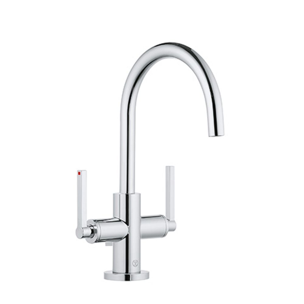 KLUDI NOVA FONTE Waschtischarmatur PURISTIC Einlochmontage chrom, 201180515