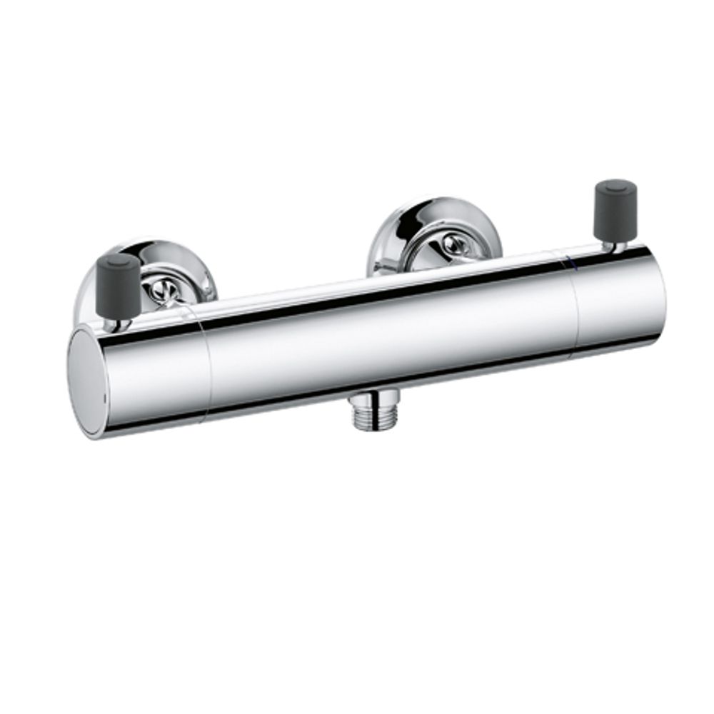KLUDI PROVITA Brause-Thermostat lösbare 38° Heißwassersperre chrom, 353300538