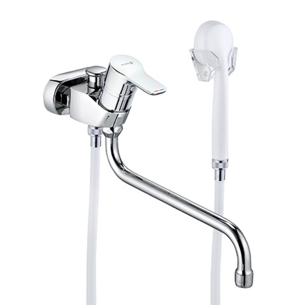 KLUDI PU & EASY SPEZIAL WFB-EHM 45mm mit Brausegarnitur chrom, 375920565