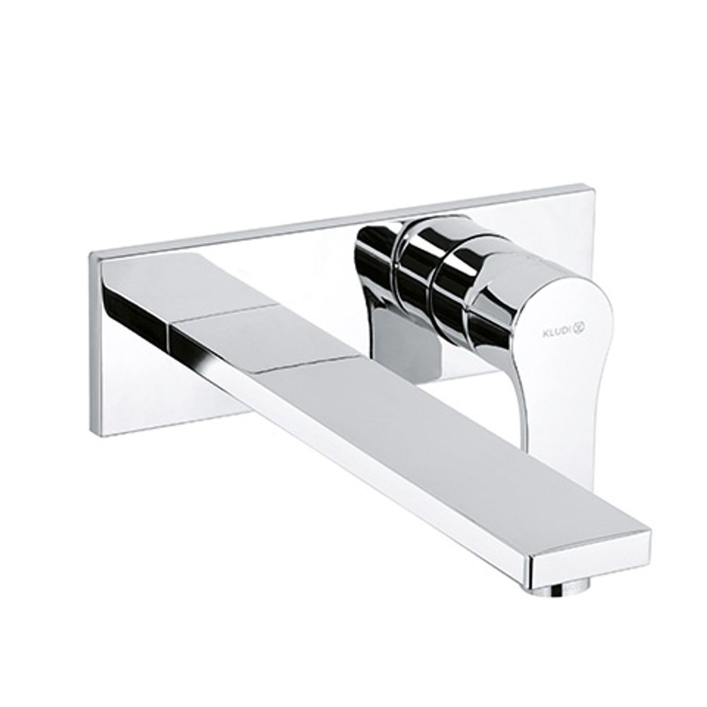 KLUDI ZENTA SL WT-2LOCH-WAND-EHM Ausladung 230 MM chrom, 482480565