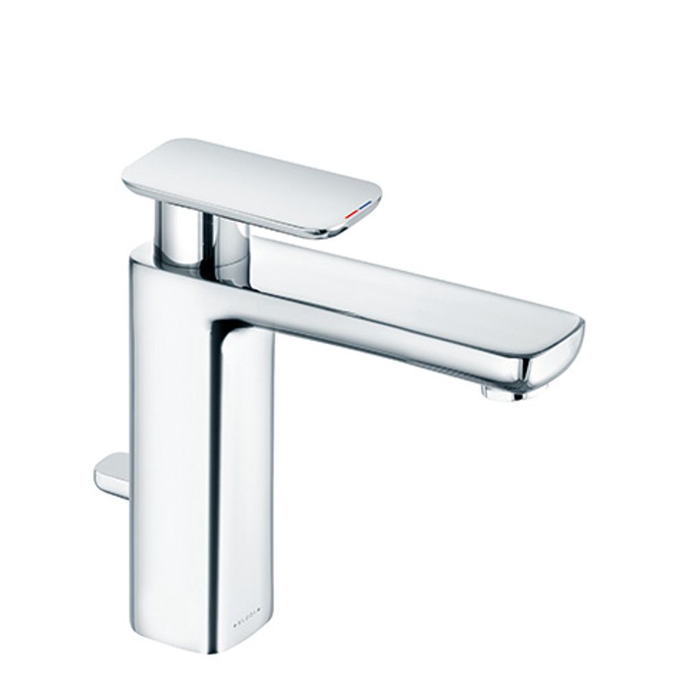 KLUDI E2 Waschtisch-EHM 120mm mit Ablaufgarnitur chrom, 492950575