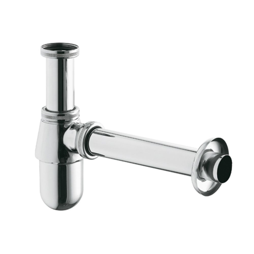 KLUDI Tassen-Sifon DN 32 1 1/4 x 32mm chrom, 1010505-00