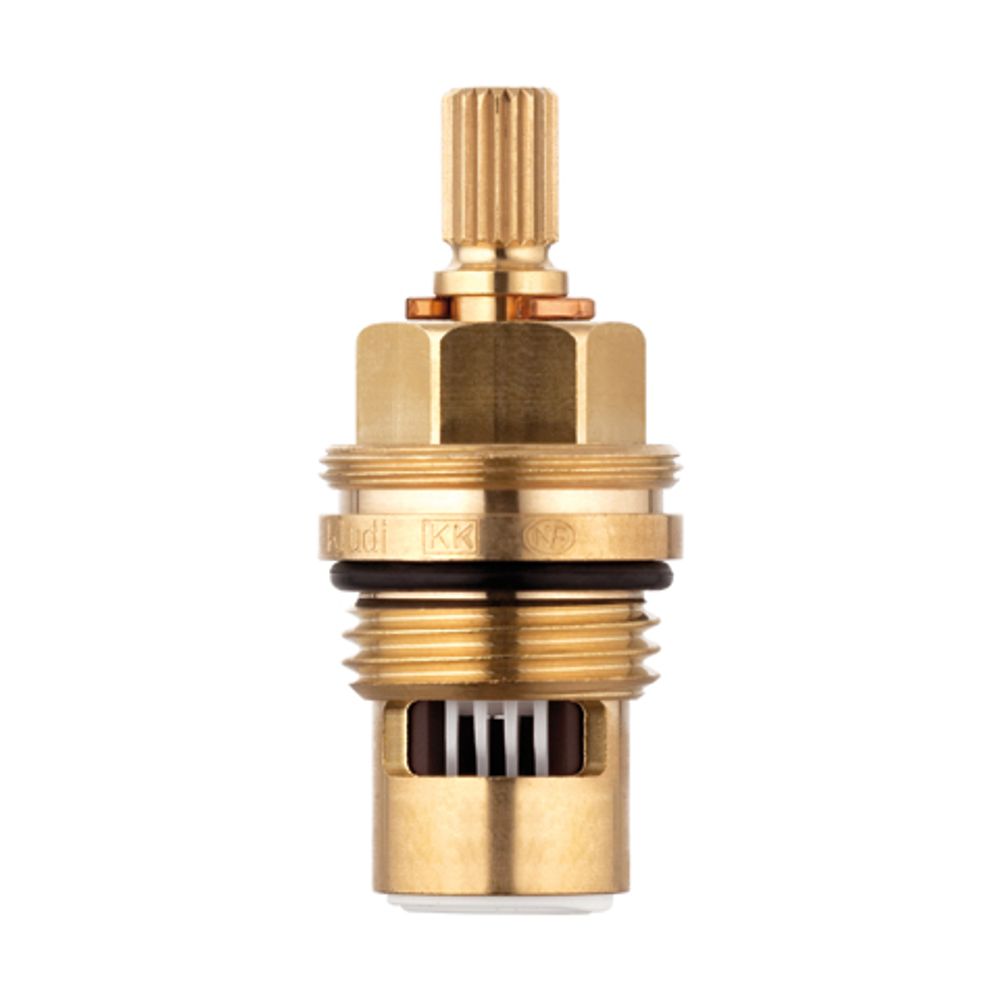 KLUDI-Ersatzteil Keramikoberteil linksschließend G 1/2 x 90° Neutral, 7505500-00