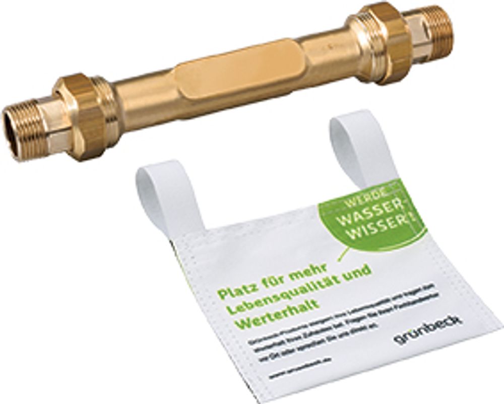 Grünbeck Passstück l= 190 mm, Anschluss 1'', 128001