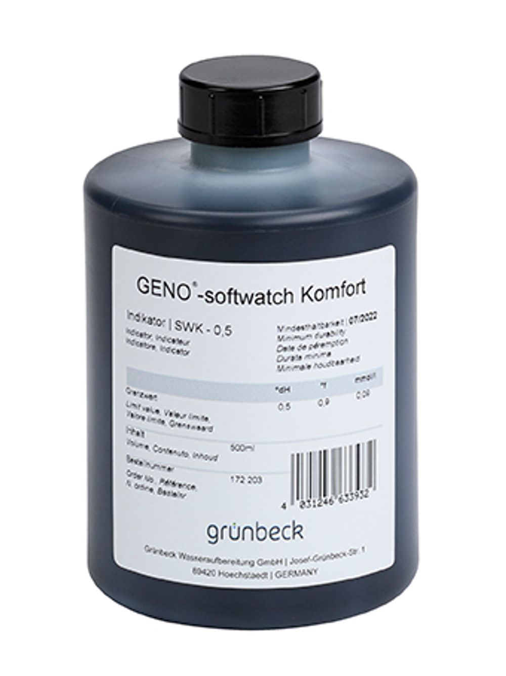 Grünbeck Indikator 0,5 °dH GENO-softwatch Komfort 500 ml, 172203