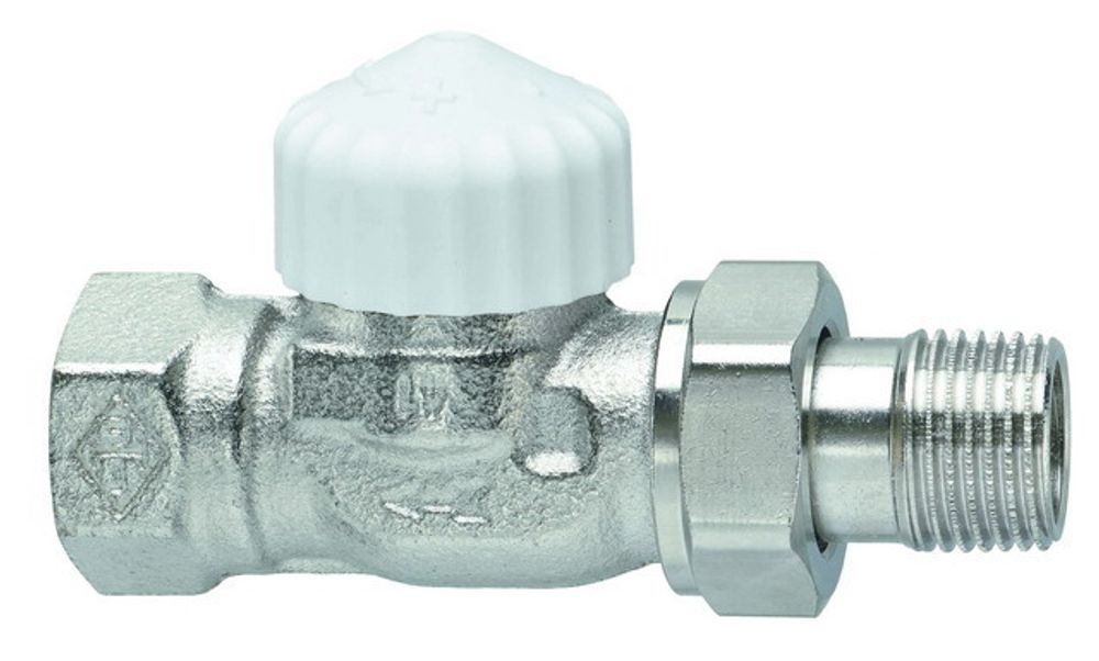 HEIMEIER Thermostat-Ventilunterteil V-exact II umgek. Flußricht, Dg., DN15, 9104-02.000