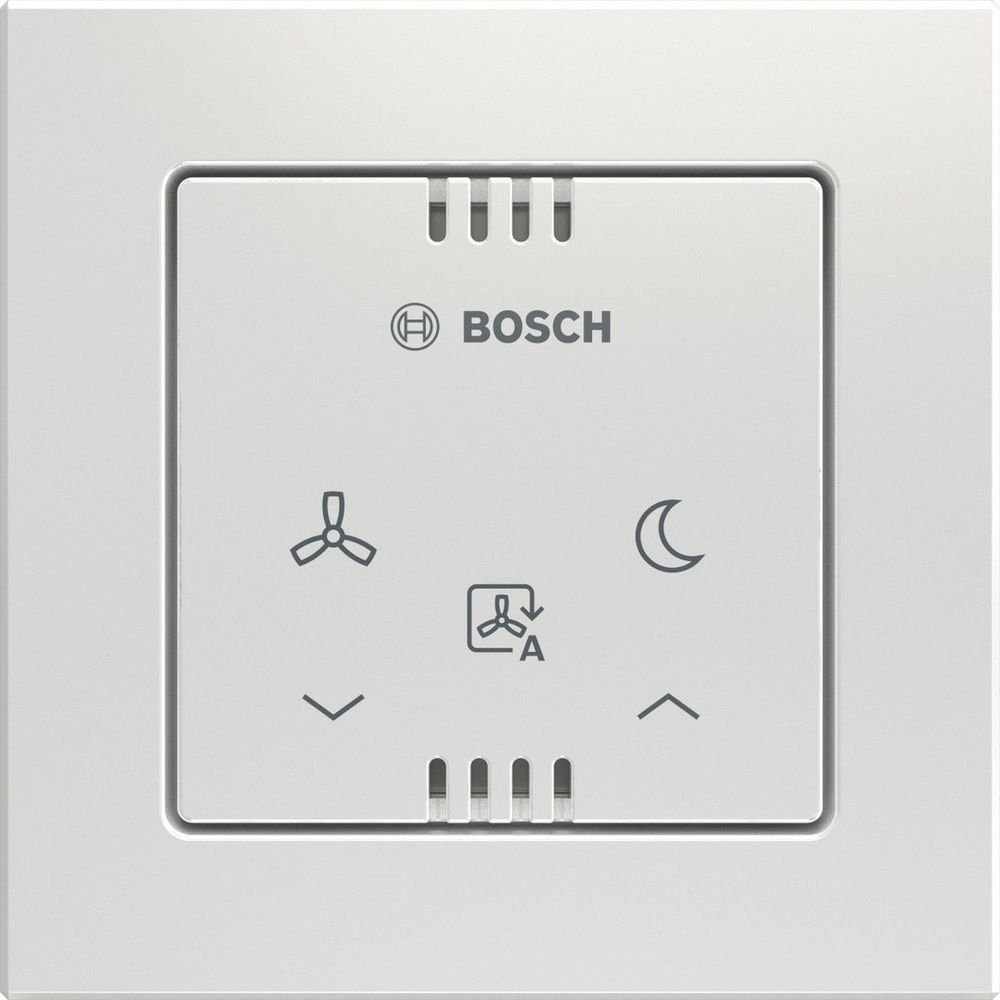 BOSCH Zub. dezentraler Lüftung CV 30 H Bedieneinheit für V3000D, 85x85x10, weiß, 7738113833
