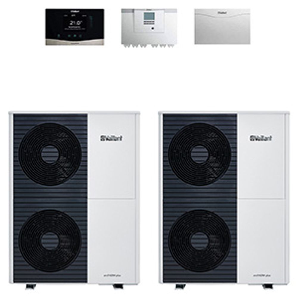 Vaillant Paket 4.3502 aroTHERM plus 2er Kaskade VWL 125/6 A S2, 8000017345
