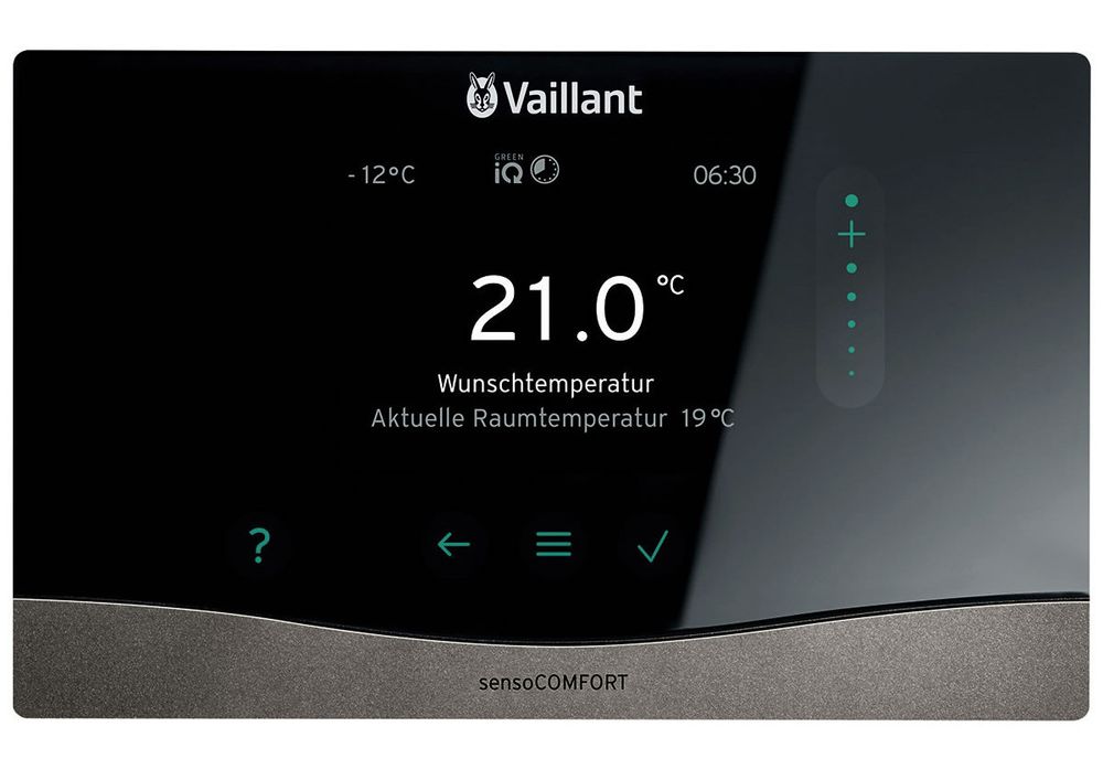 Vaillant Heizungsregler sensoCOMFORT VRC 720/3, eBUS-Schnittstelle, 0010045478