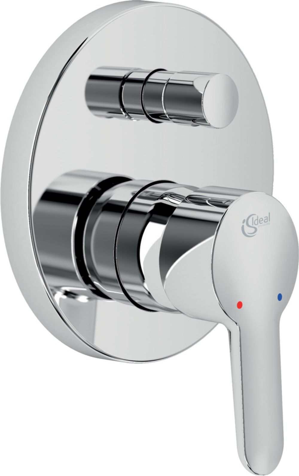 Ideal Standard Badearmatur UP ConnectBlue,Bausatz 2, Ros.d:163mm, eigens.DIN EN 1717, Chrom, A6006AA