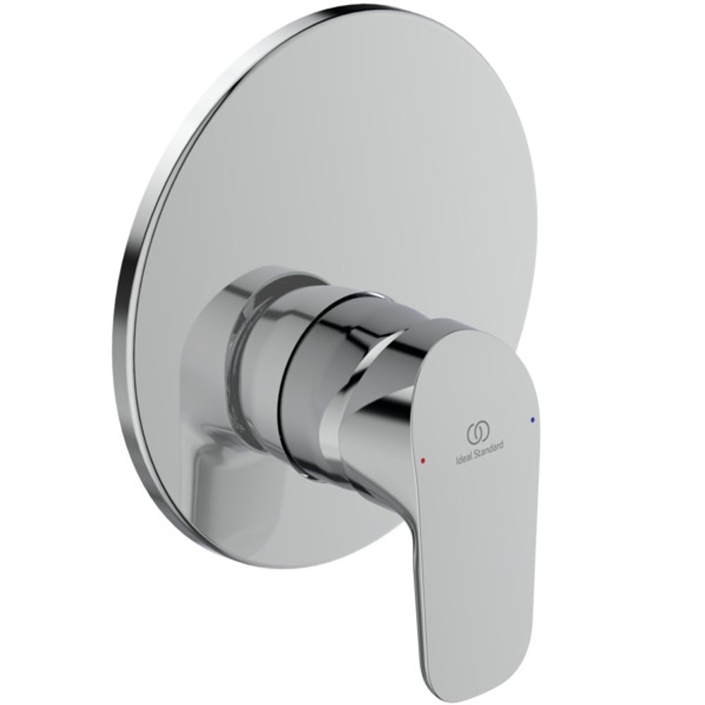 Ideal Standard Brausearmatur UP Ceraflex, Bausatz 2, Rosette 163x163mm, Chrom, A6724AA