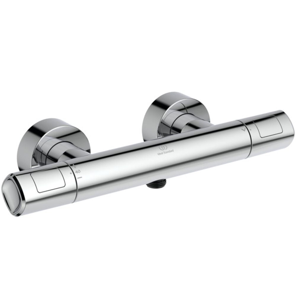 Ideal Standard Brausethermostat AP Ceratherm T100, Ausld. 78mm, Chrom, A7229AA