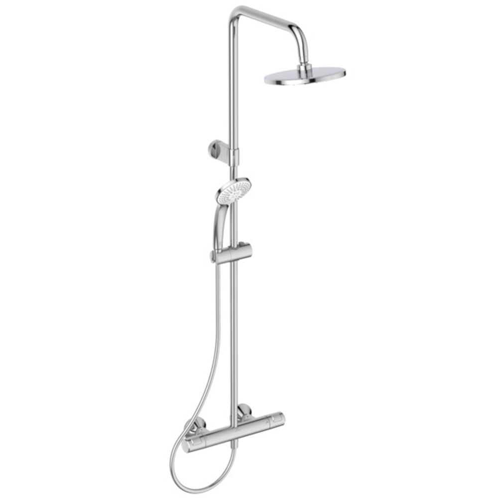 Ideal Standard Duschsystem Ceratherm T25 länge einstellbar fix Chrom, A7701AA