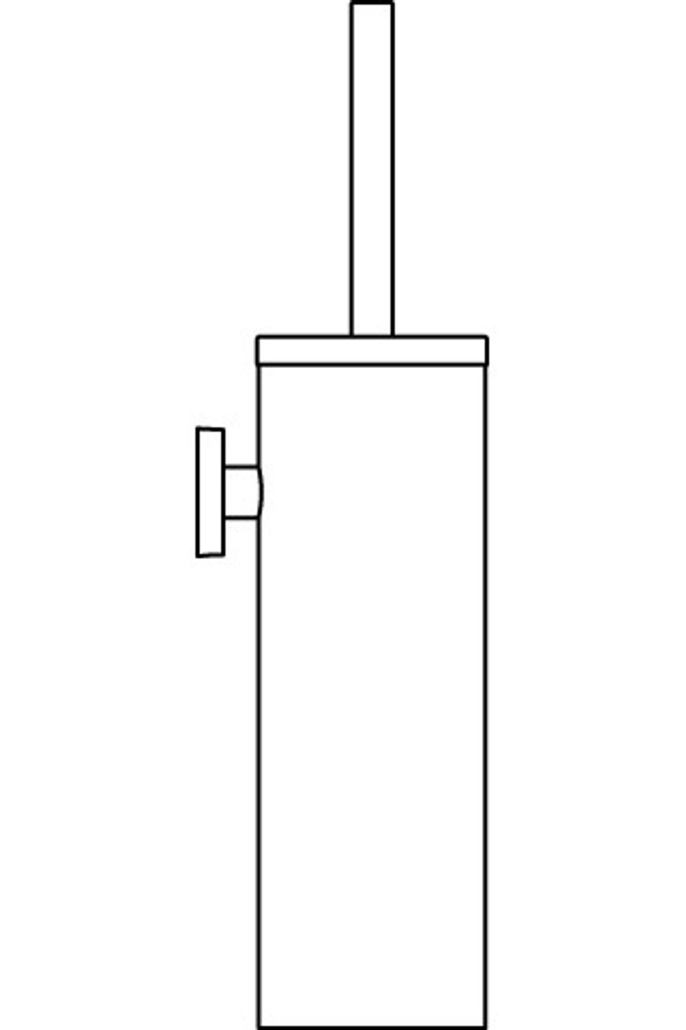 Ideal Standard Bürstengarnitur IOM wandhängend Edelstahl gebürstet, A9128MY