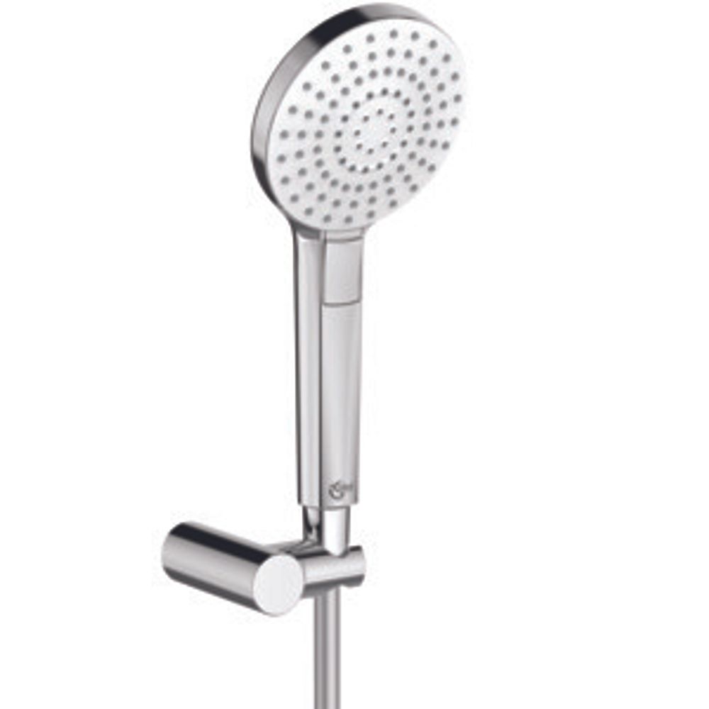 Ideal Standard Handbrause-Set Idealrain Evo, 3-Funktionshandbrause d:110mm, Chrom, B2404AA