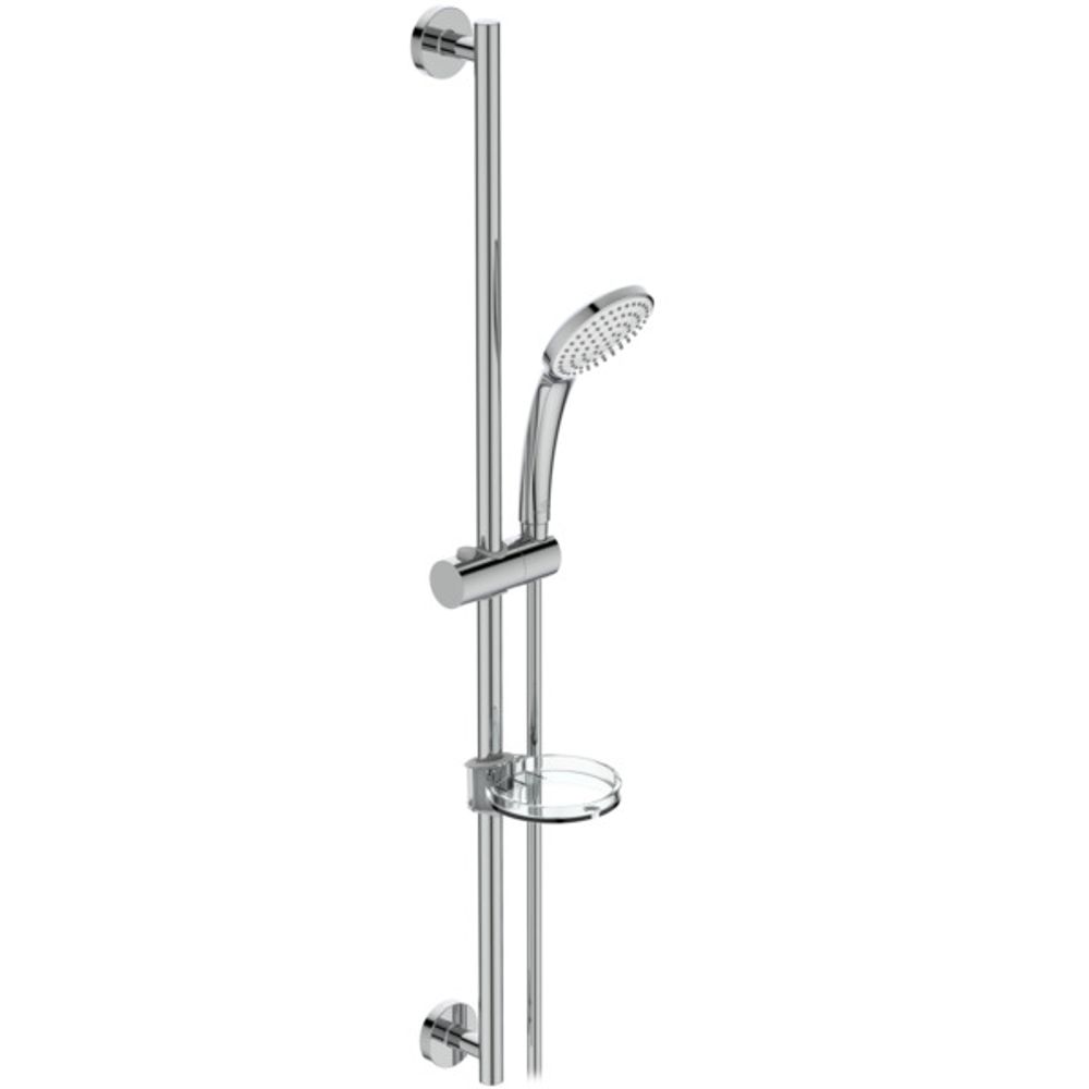 Ideal Standard Brausekombination Idealrain 900mm 1-Funktionshandbrause, d:100mm Chrom, B9414AA