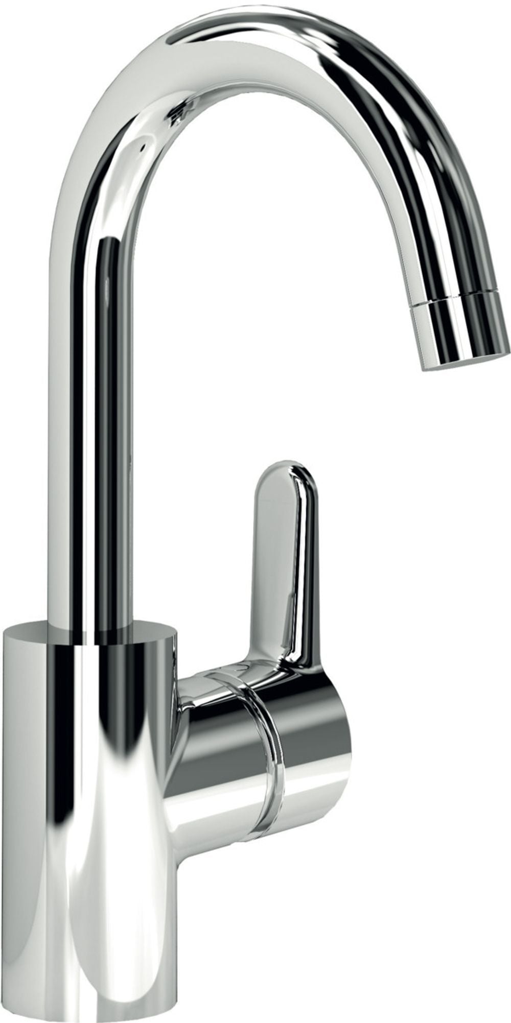 Ideal Standard WT-Armatur Connect Blue, o.Ablgarn., ND, m.hohem Ausl., Ausld. 146mm, Chrom, B9934AA
