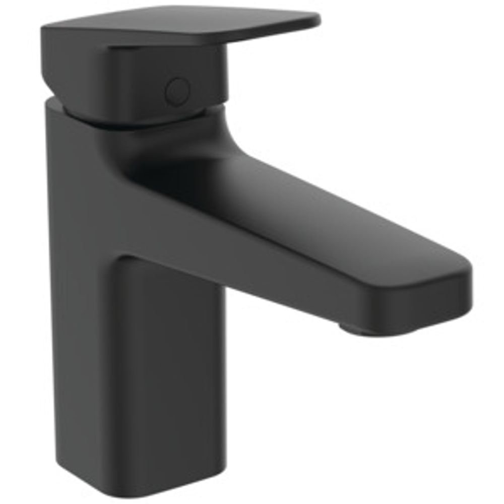 Ideal Standard Waschtischarmatur Ceraplan H90 m.Ablgarn. Ausld.124mm Silk Black, BD227XG
