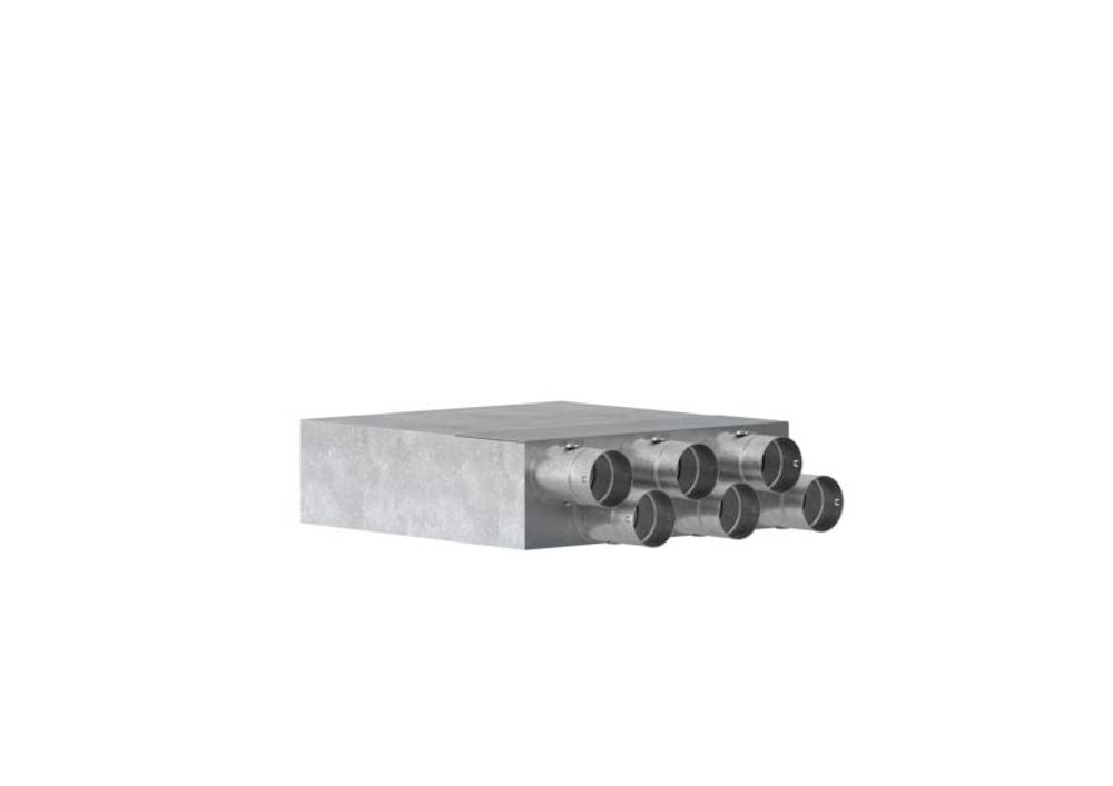 STIEBEL ELTRON Luftverteilsystem LVS VTS6 Schalldämmverteiler einstellbar, 201456