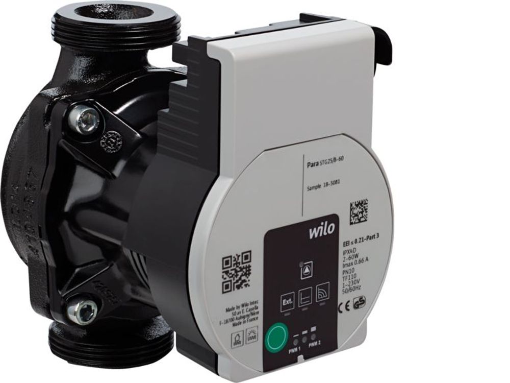 STIEBEL ELTRON Umwälzpumpe UP 25/7.5 PCV, 201620
