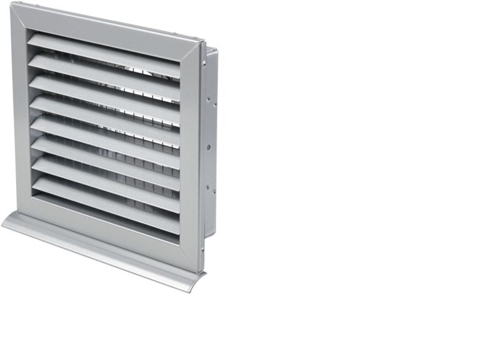 STIEBEL ELTRON Fort-Außenluftgitter LWF LG 125 Luftgitter grau lackiert, 233017