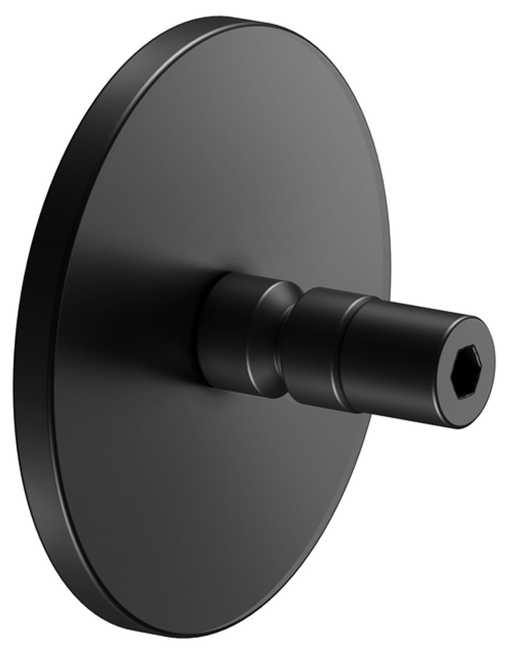 Keuco KE Klebe-Set 5 Universalartikel 04994 f. 12801 /14 m. rd Rosette sw matt, 04994370501